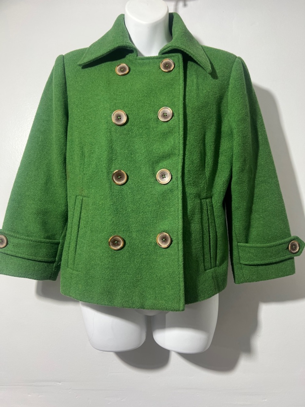 CAbi Double-Breasted Peacoat